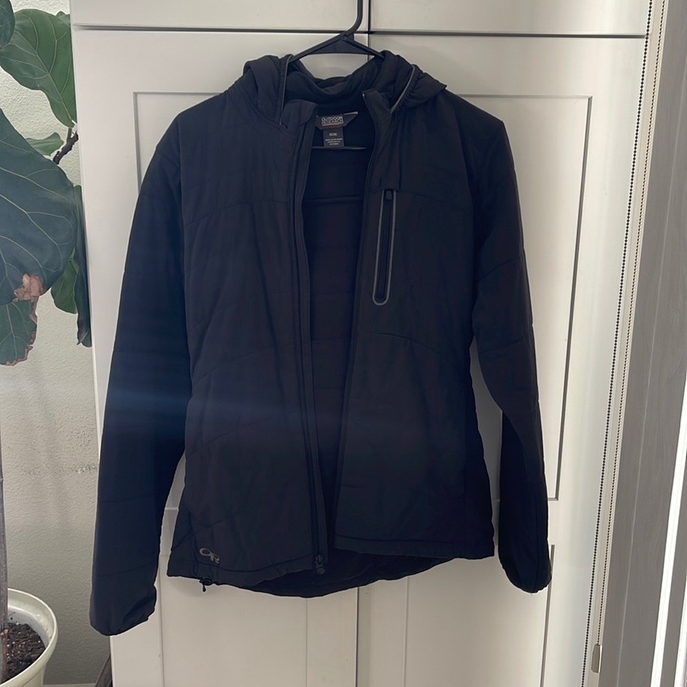Outdoor Research Insulated Black Jacket, Size M